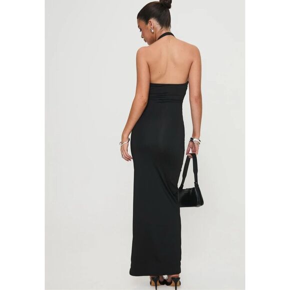 Princess Polly Black Maxi Dress - Picture 6 of 7